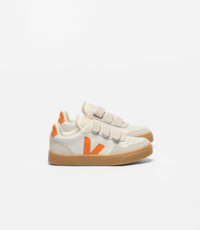 Veja Orange Triple Velcro Sneaker