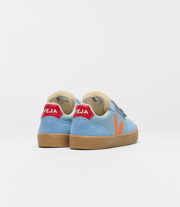 Veja Sky Blue Triple Velcro Sneaker