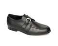 Venettini Black Buckle Dress Shoe  10