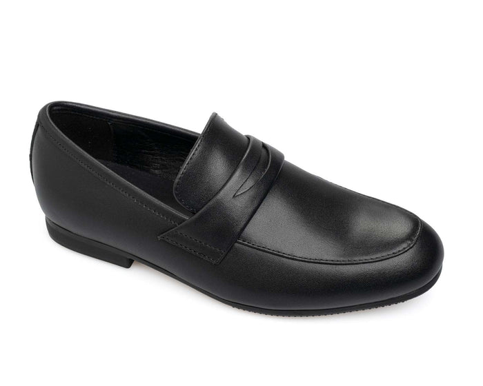 Venettini Black Chain Dress Loafer   1