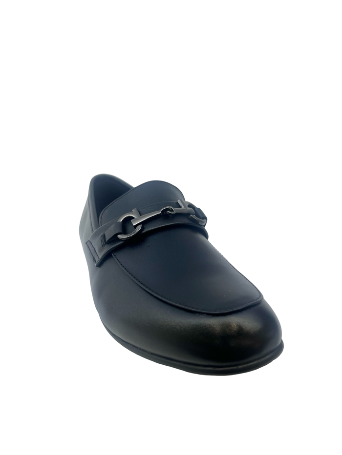 Venettini Black Chain Dress Loafer   9