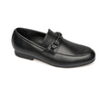 Venettini Black Dress Chain Loafer   2