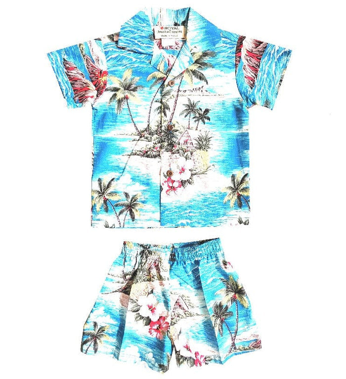 Volcano  Boys Cabana Set