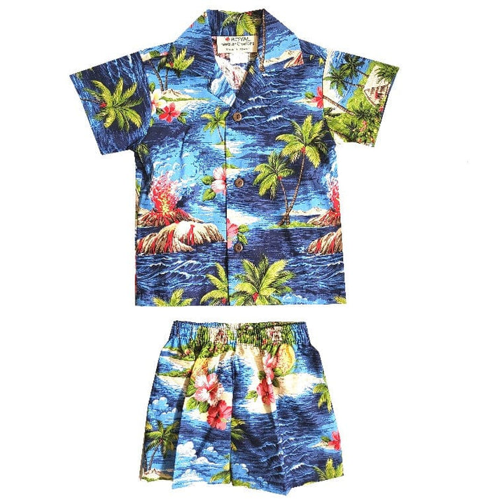 Volcano  Boys Cabana Set