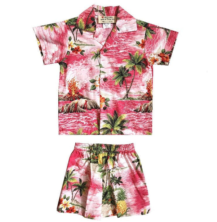 Volcano  Boys Cabana Set