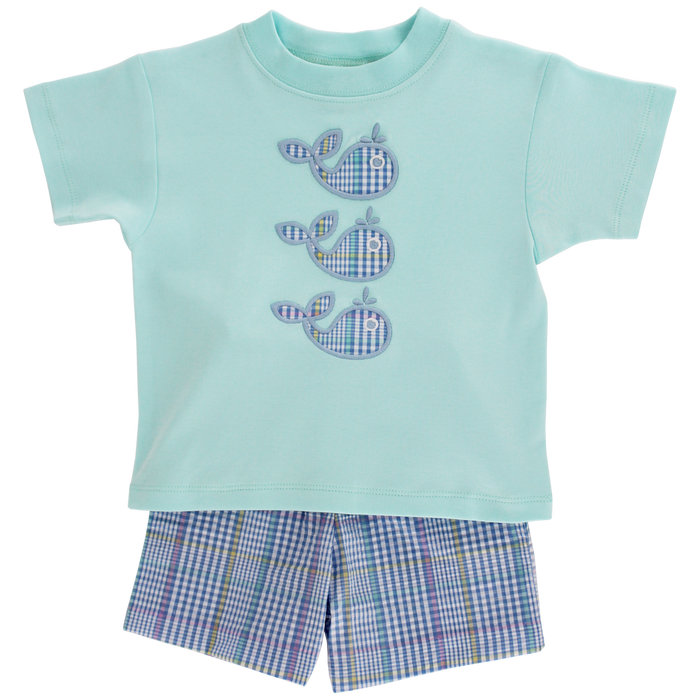 Whale Wishes - Boys Short Set