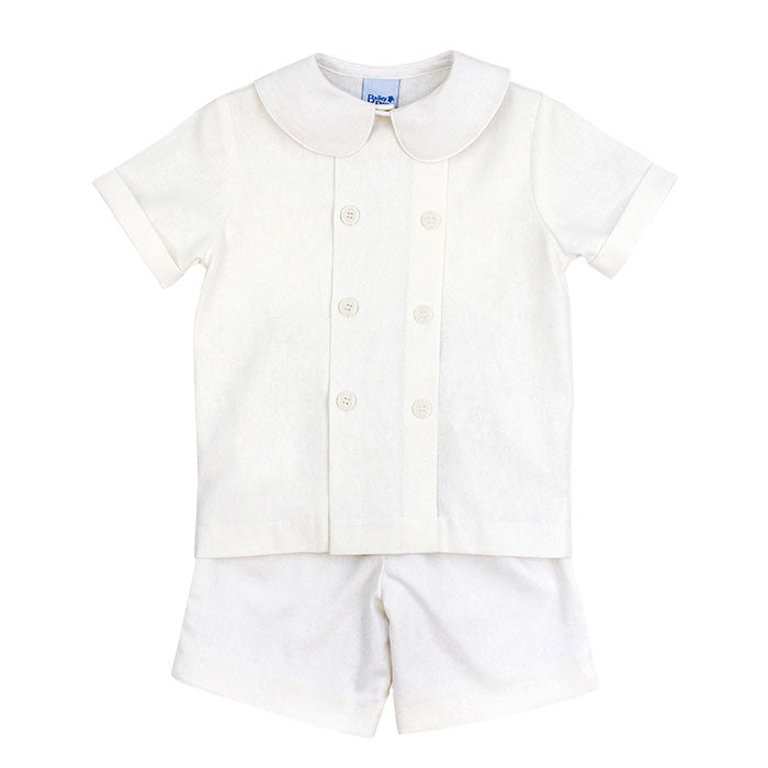 Whisper Linen-Dressy Short Set