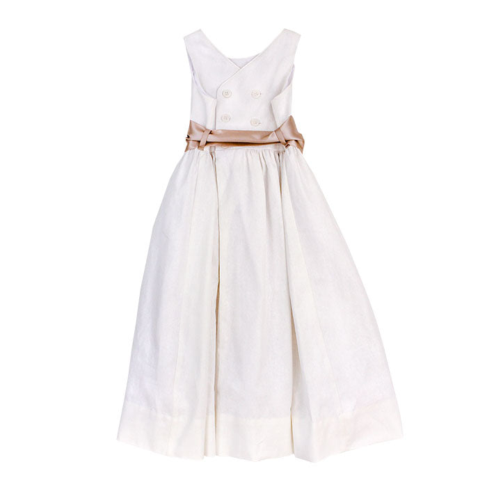 Whisper Linen-Empire Dress