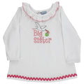 White Knit -Big Sister T-Shirt