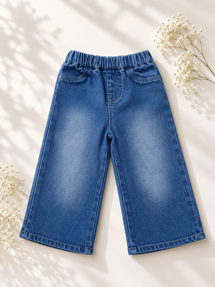 Willow Wide Leg Jean - Dark Wash product_type - Bailey's Blossoms