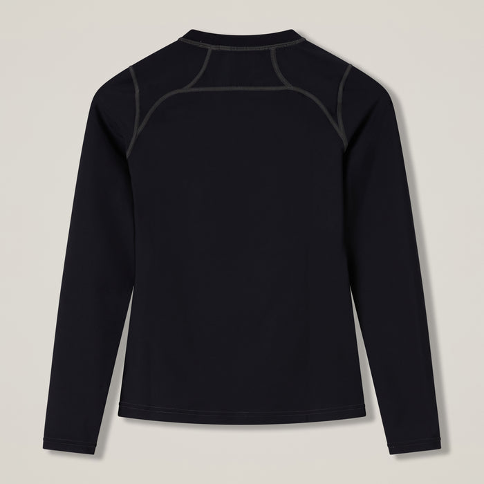 Womens Baselayer Long Sleeve Top Black
