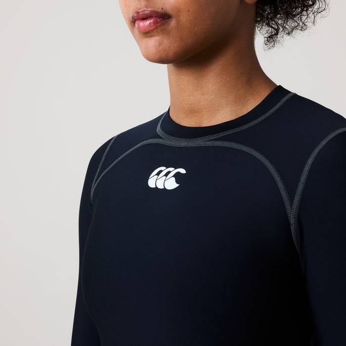 Womens Baselayer Long Sleeve Top Black