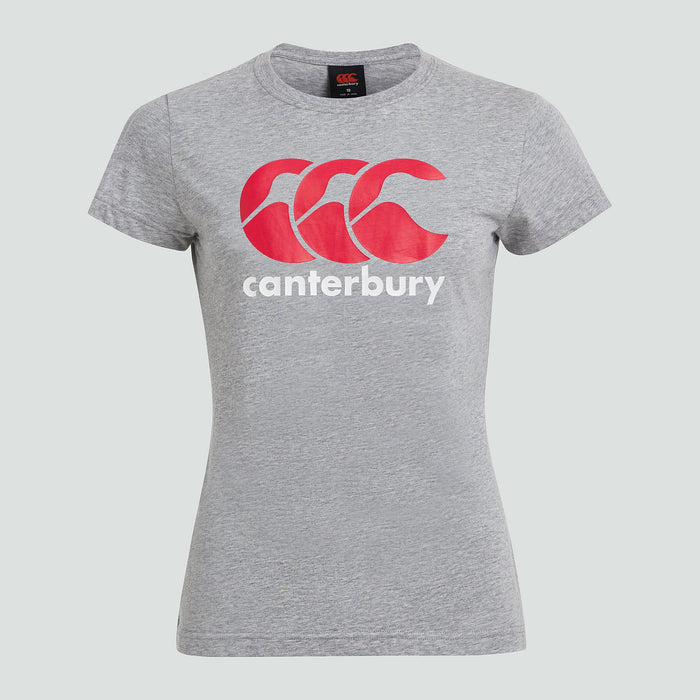 Womens CCC Logo Tee Grey