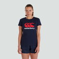 Womens CCC Logo Tee Navy