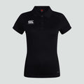 Womens Club Dry Polo Shirt Black