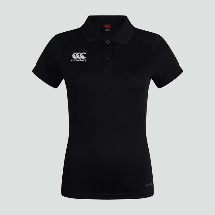 Womens Club Dry Polo Shirt Black