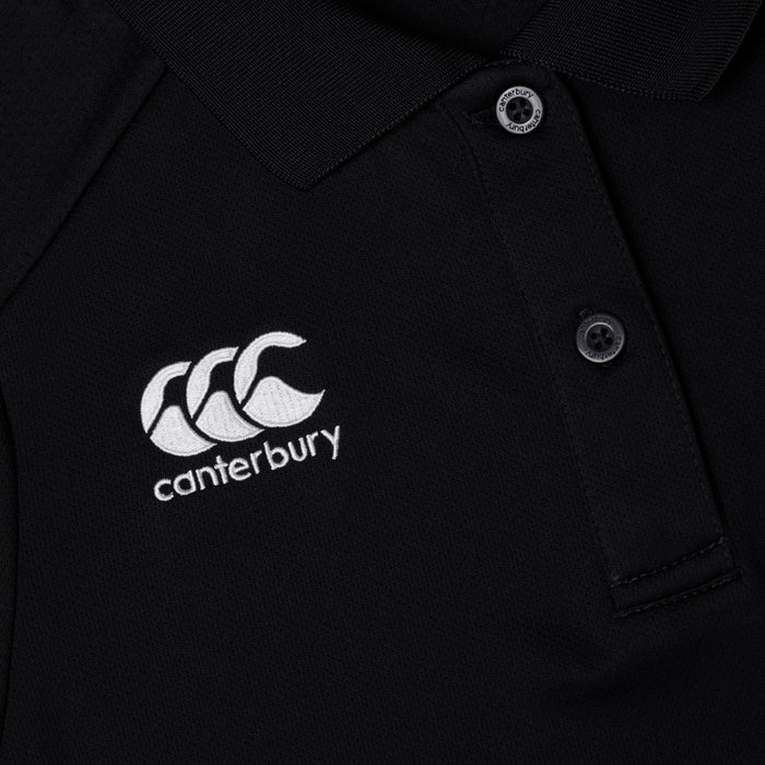 Womens Club Dry Polo Shirt Black