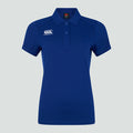 Womens Club Dry Polo Shirt Blue