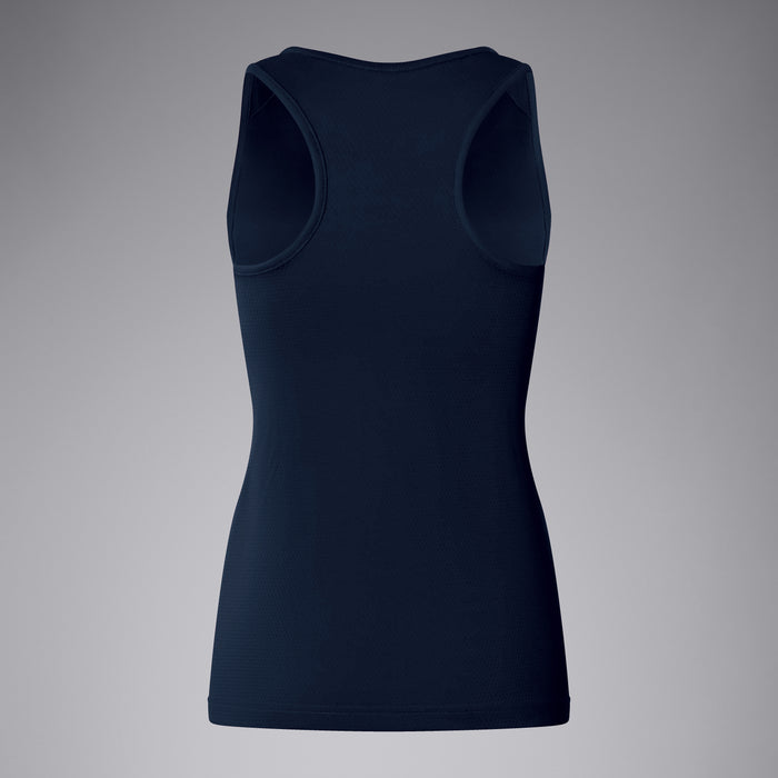 Womens Club Dry Racerback Singlet Navy