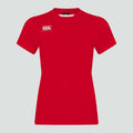 Womens Club Dry Tee Red