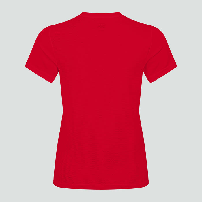 Womens Club Dry Tee Red