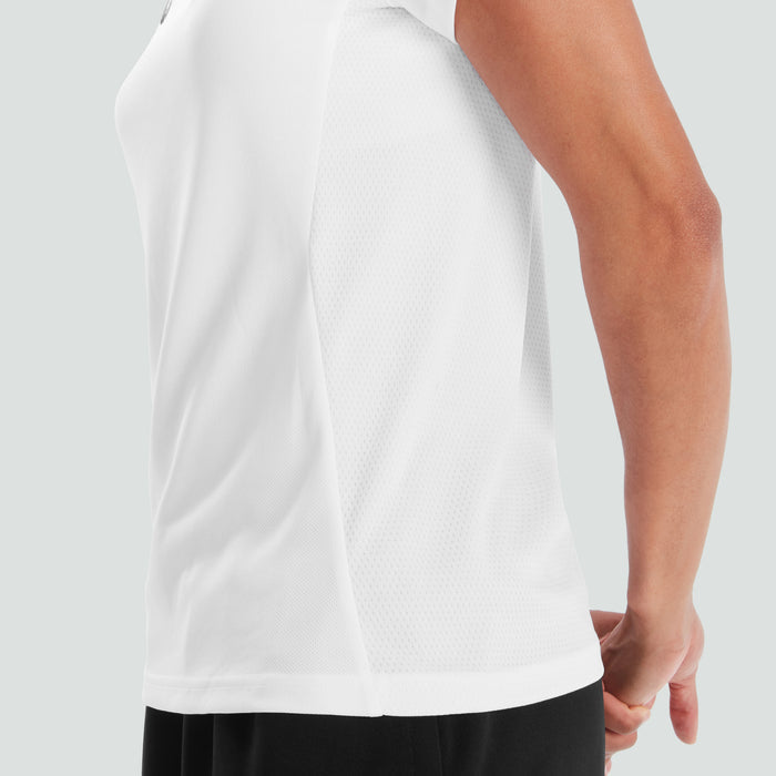 Womens Club Dry Tee White