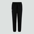 Womens Club Plain Tapered Cuff Track Pants Black
