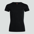 Womens Club Plain Tee Black
