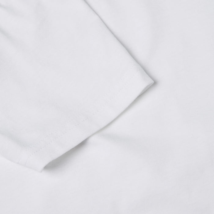 Womens Club Plain Tee White