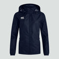 Womens Club Vaposhield Full Zip Rain Jacket Navy
