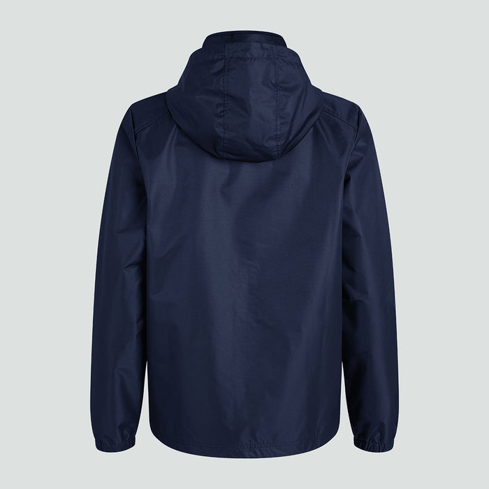 Womens Club Vaposhield Full Zip Rain Jacket Navy