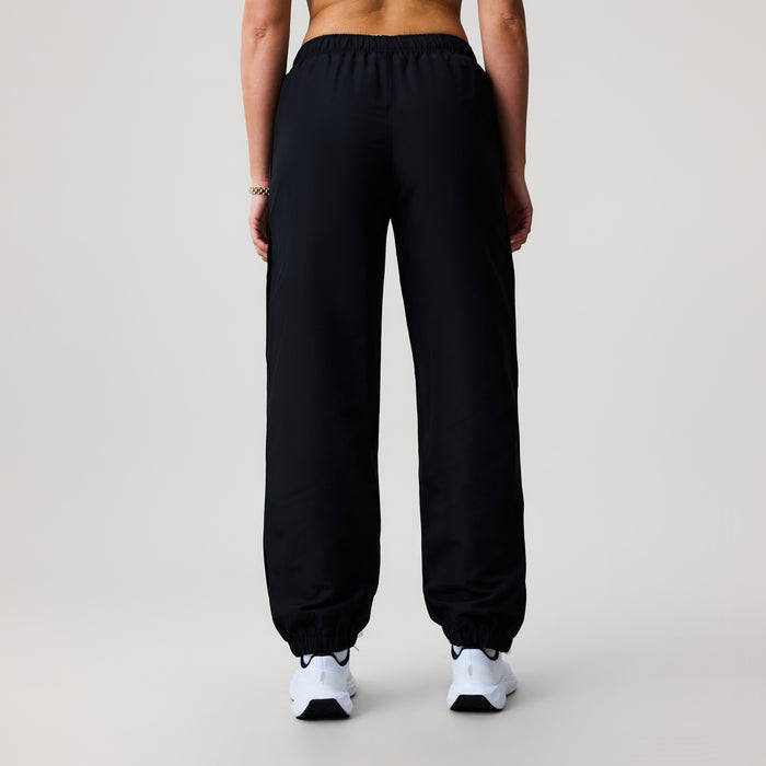 Womens Cuffed Hem Stadium Pant Black