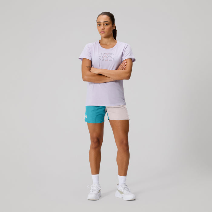 Womens Fundamentals Harletic Shorts Blue