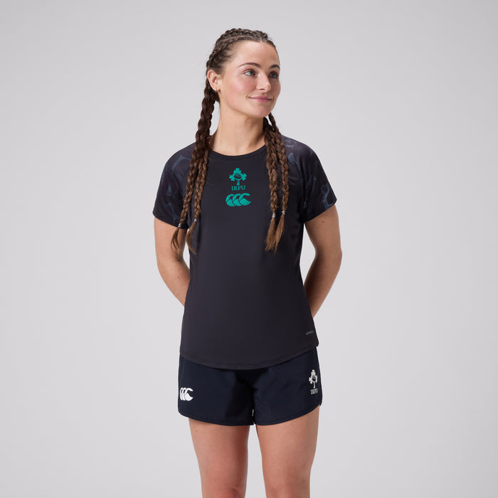 Womens Ireland Super Light Training T-Shirt (Nb) Black