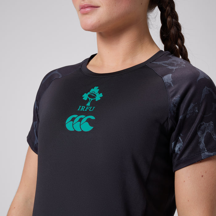 Womens Ireland Super Light Training T-Shirt (Nb) Black