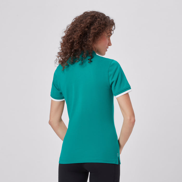 Womens Ireland Team Polo Shirt Green