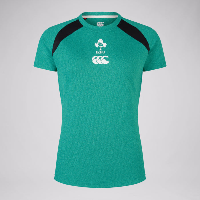 Womens Ireland Vapodri Elite Training Tee Green