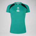 Womens Ireland Vapodri Elite Training Tee Green