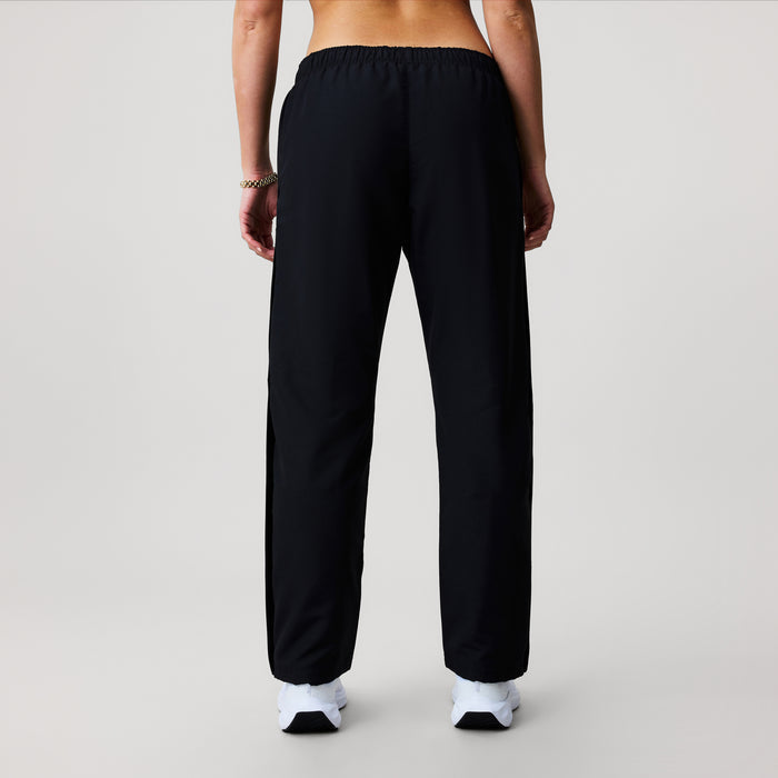 Womens Open Hem Stadium Pants Black