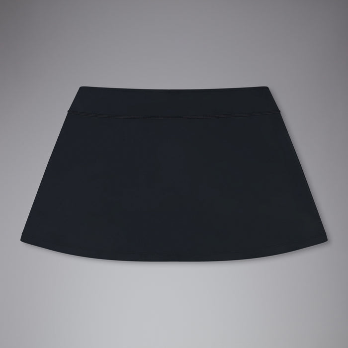 Womens Plain Skort Black