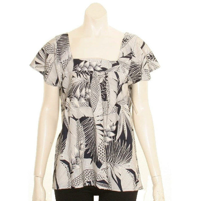 Women's Rayon Square Neck Blouse