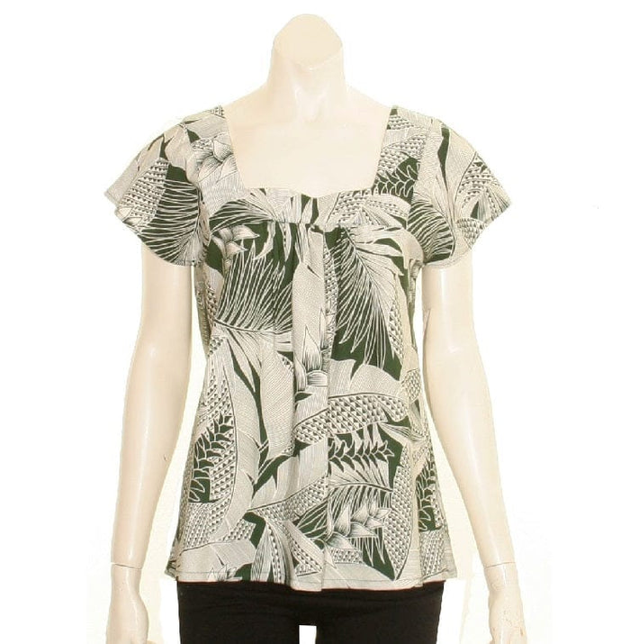 Women's Rayon Square Neck Blouse