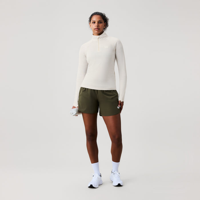 Womens Tempo+ 1/4 Zip Grey