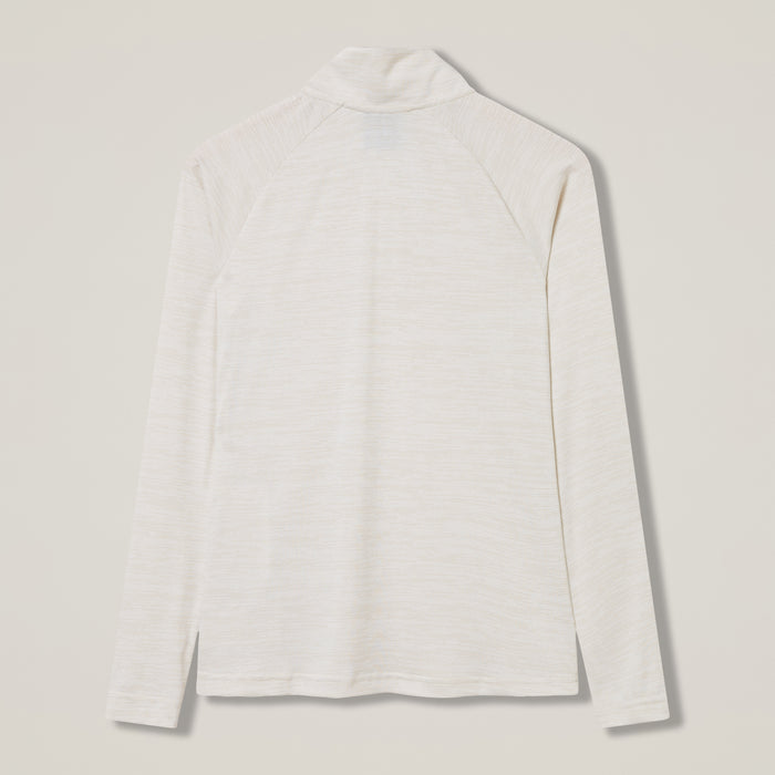 Womens Tempo+ 1/4 Zip Grey