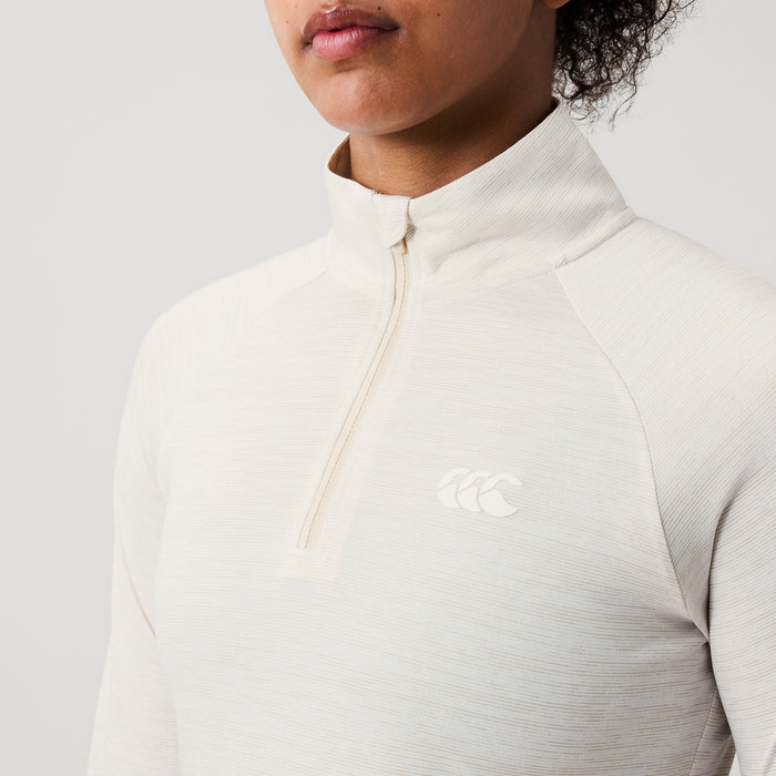 Womens Tempo+ 1/4 Zip Grey