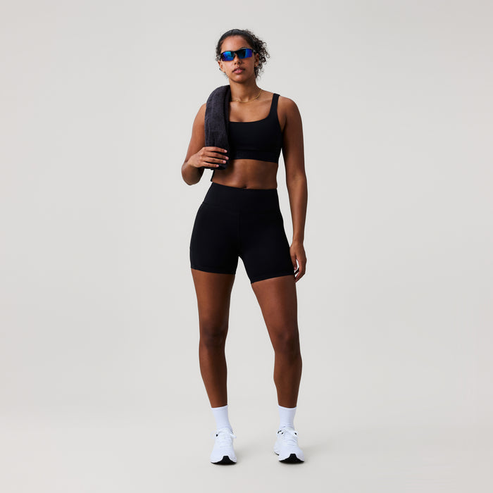 Womens Tempo+ Booty Shorts Black