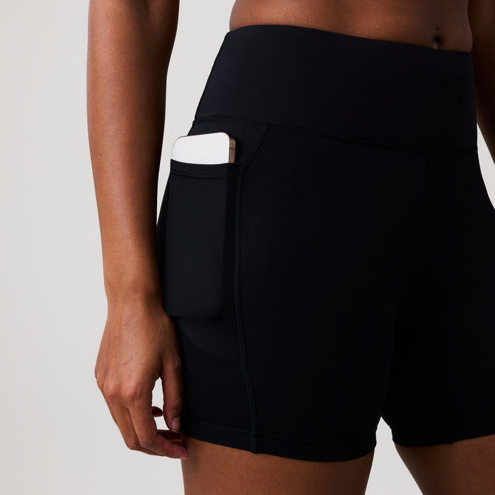 Womens Tempo+ Booty Shorts Black