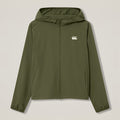Womens Tempo+ Packaway Full-Zip Jacket Green