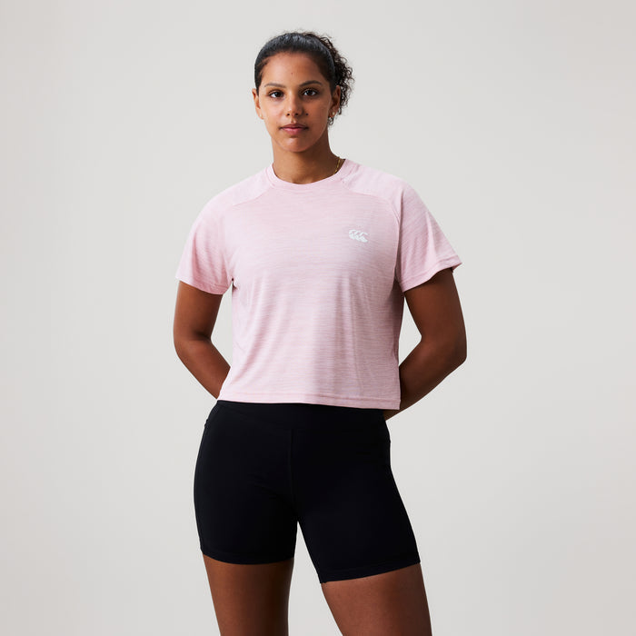 Womens Tempo+ Tee Pink