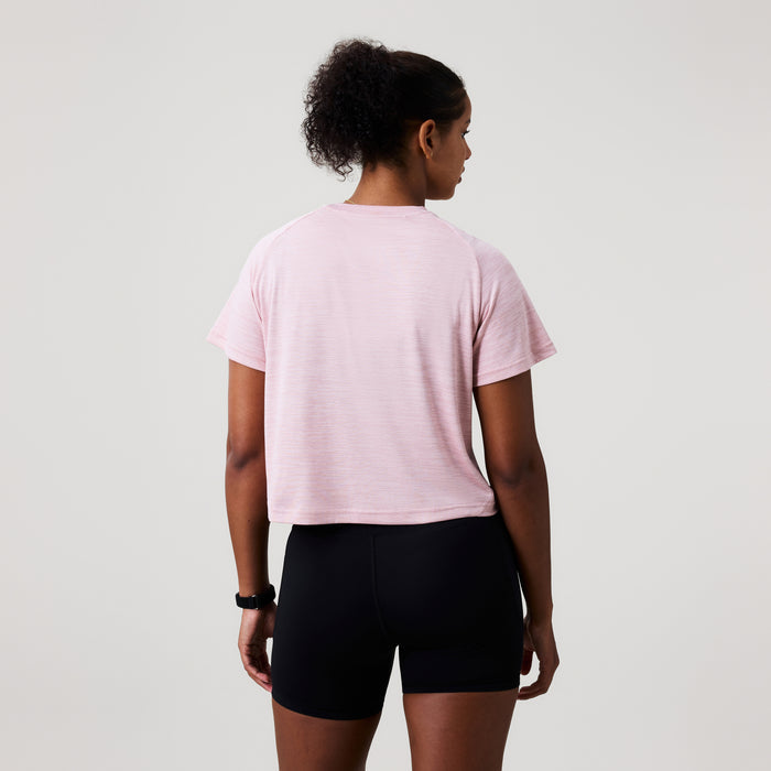 Womens Tempo+ Tee Pink